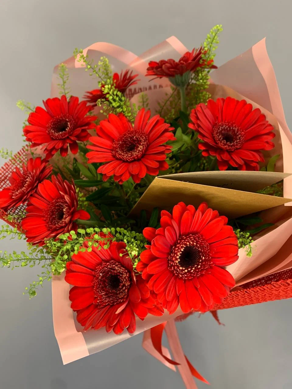 Bukiet czerwone gerbery Warszawa
