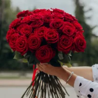 Bukiet czerwone róże