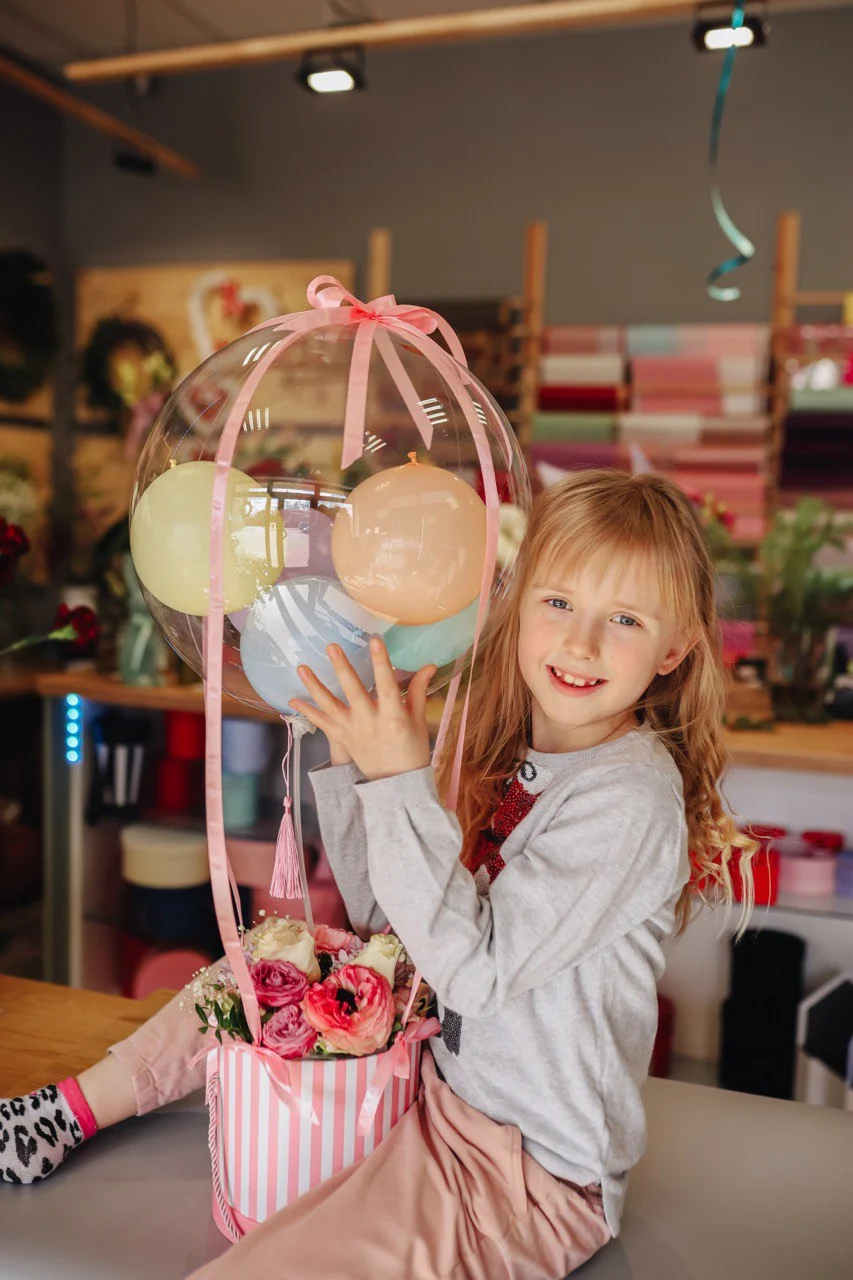 Balon z flowerbox z dostawą niska cena Milanówek