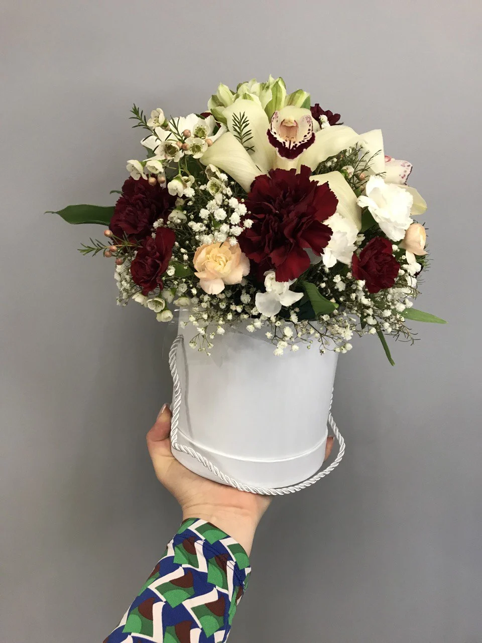 Flowerbox ze storczykami Grodzisk Mazowiecki