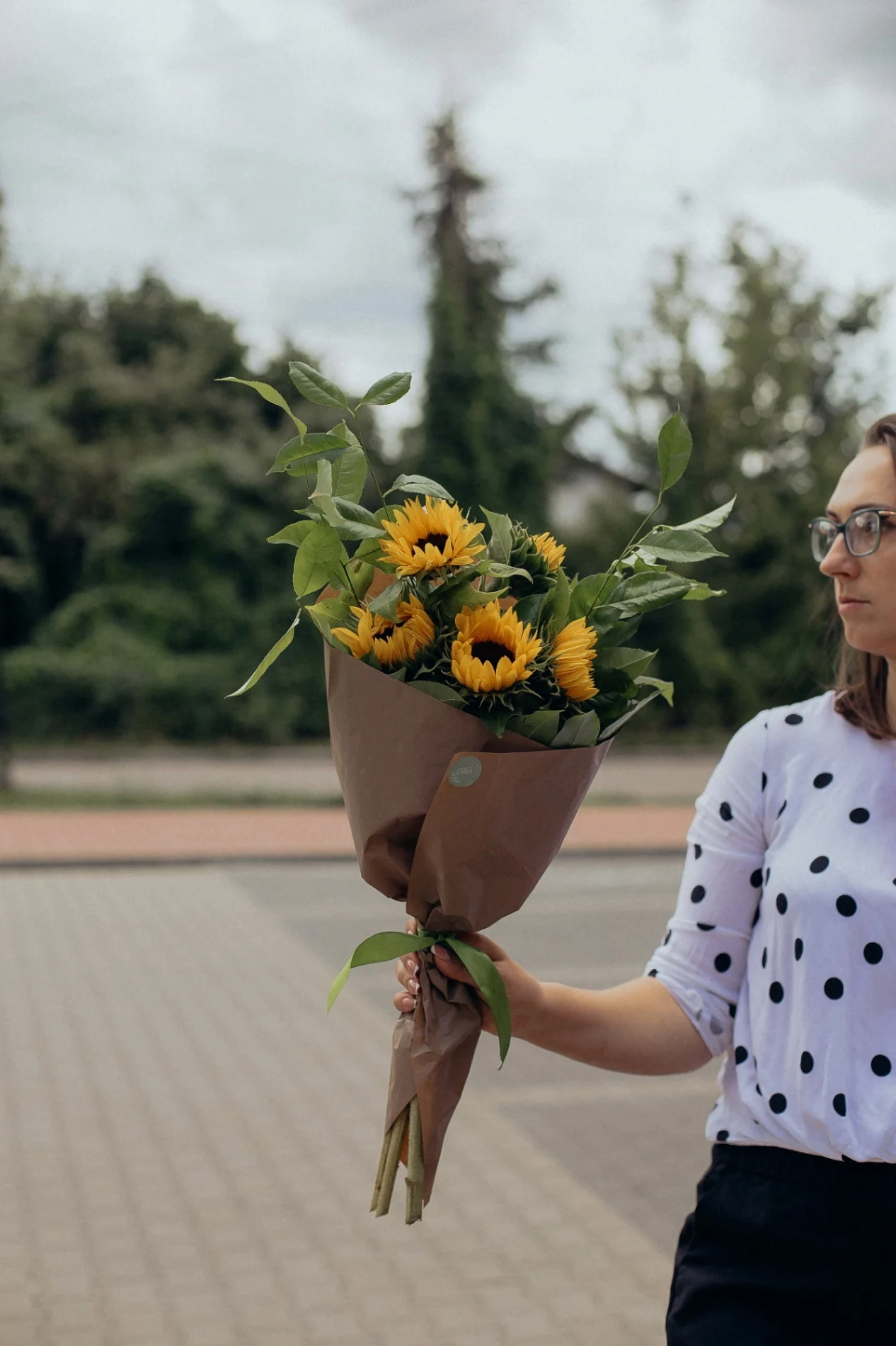 bukiet słoneczniki Pruszków