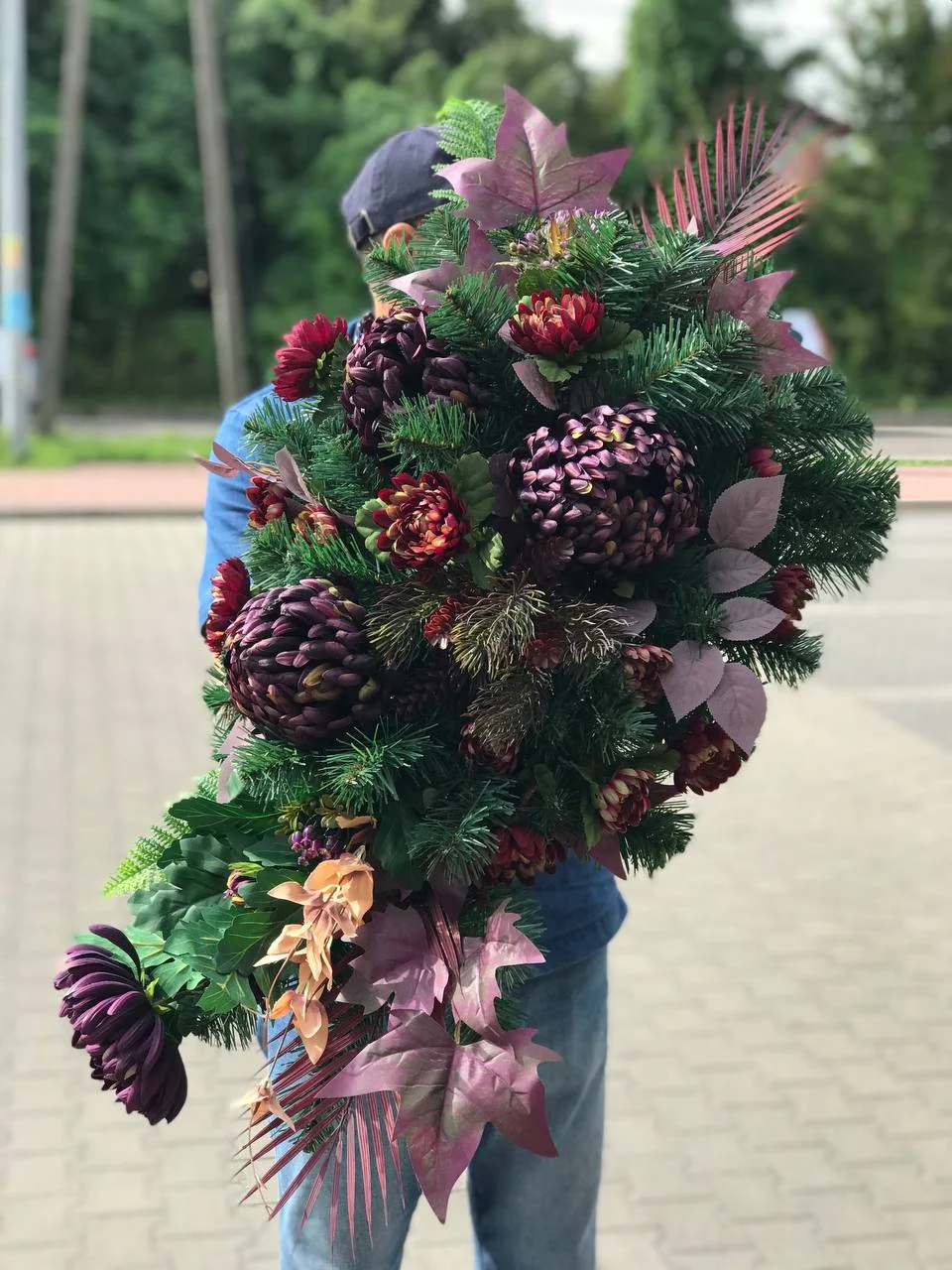 Duże wiązanki na wszystkich świętych Warszawa