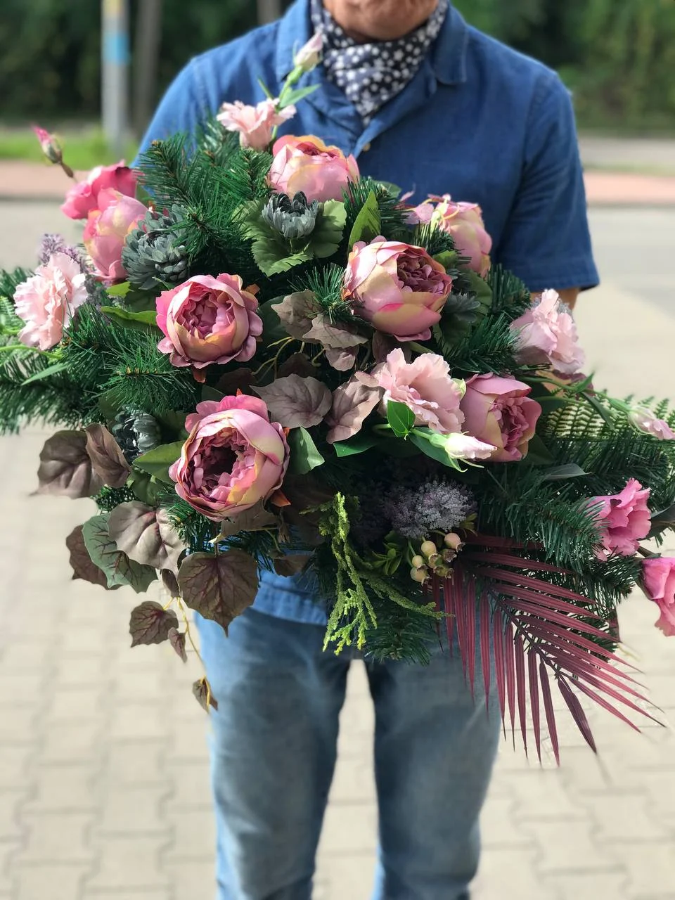 Małe wiązanki na Wszystkich Świętych Błonie