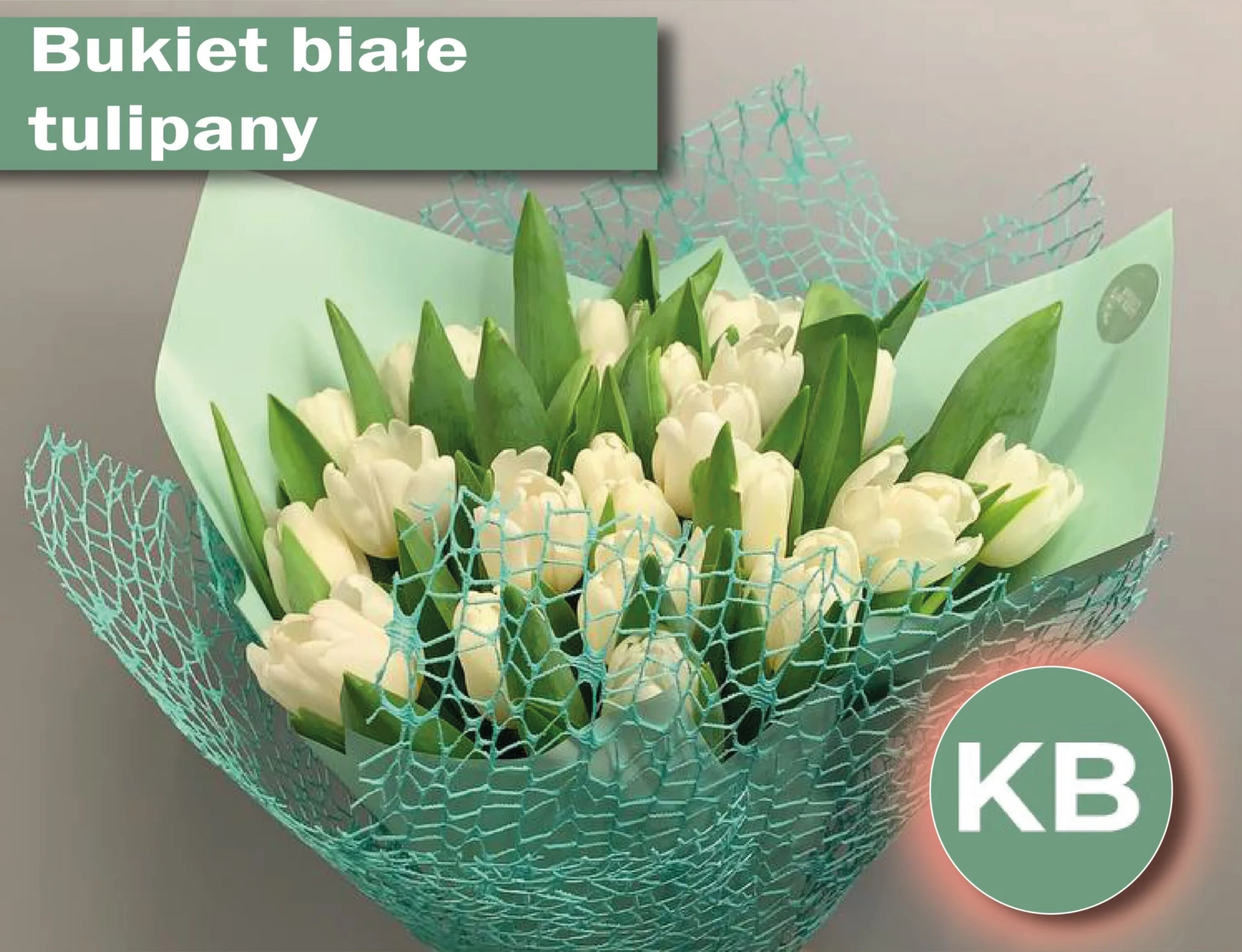 Aromatyczny bukiet białych tulipanów