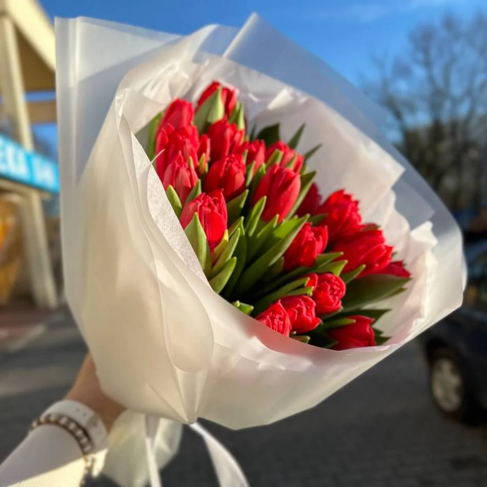 Bukiet tulipanów idealny na prezent