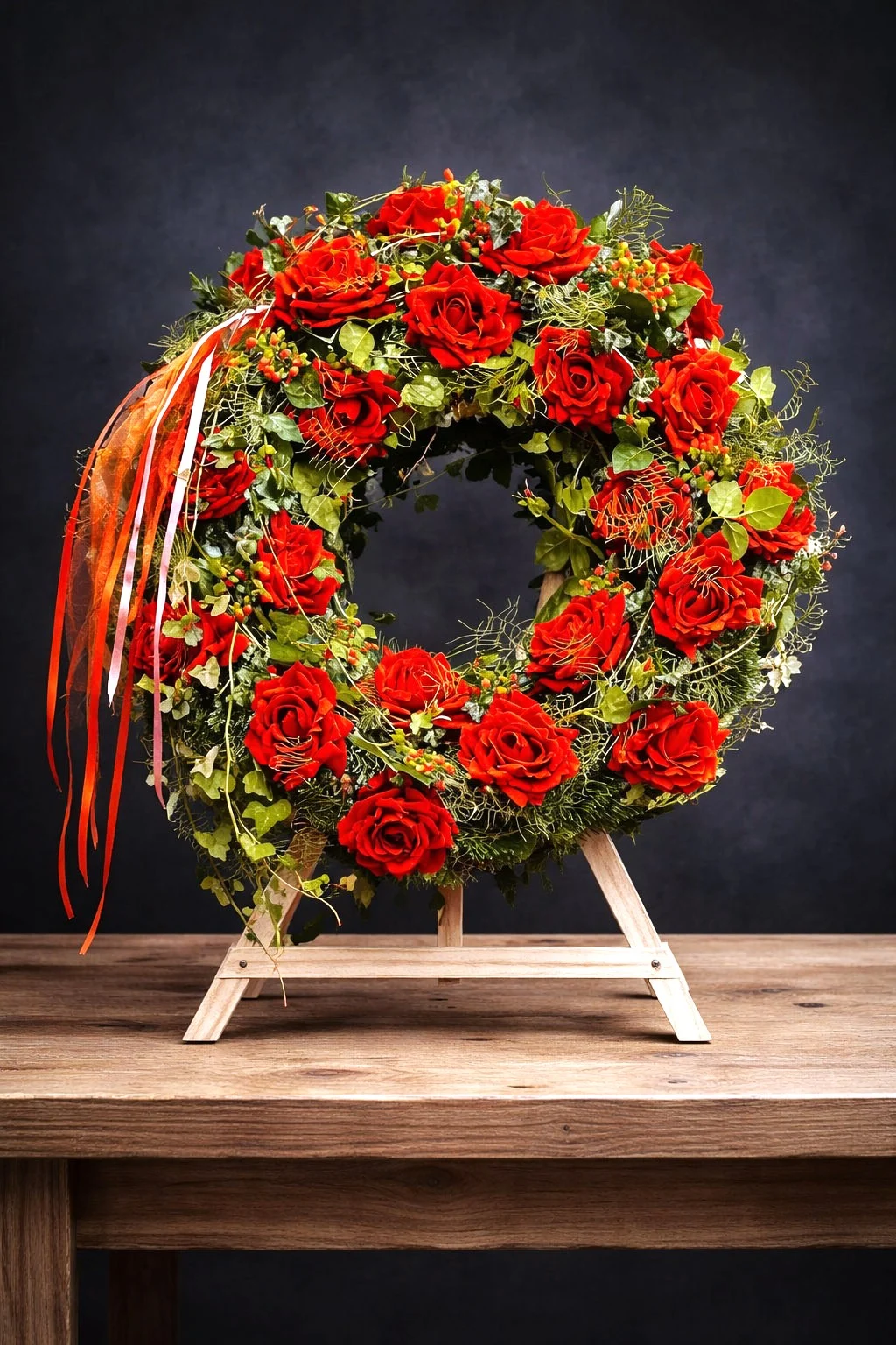 Czerwone kwiaty w wieńcach pogrzebowych: Symbolika i tradycje