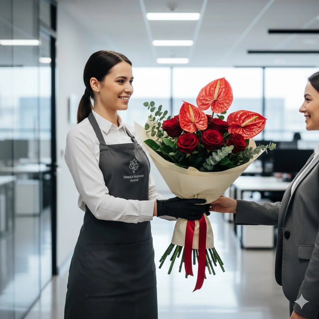 Kwiatowy savoir-vivre: Jak podarować bukiet z klasą?