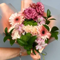 Bukiet Różowa Elegancja